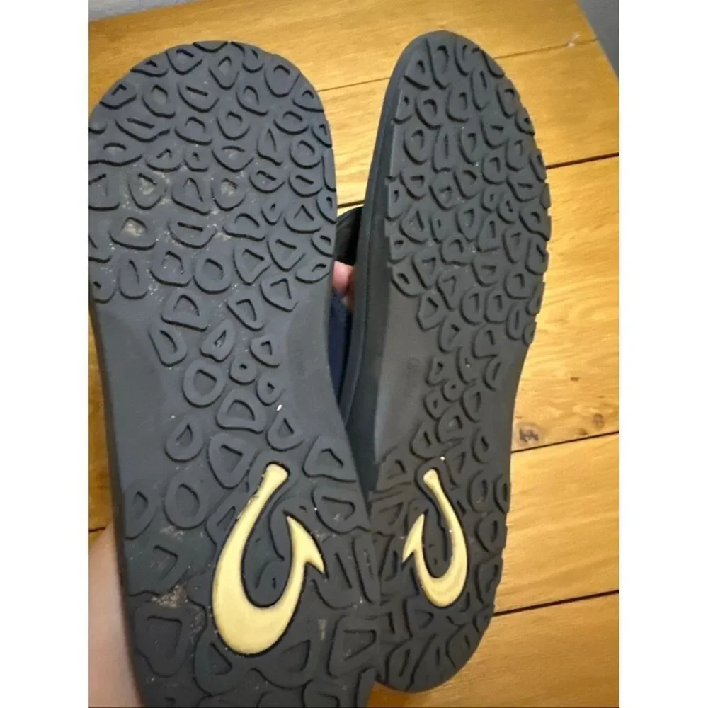 OluKai Men's Ohana sandal black 15